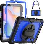 Case for Samsung Galaxy S6 Lite Tablet 10.4 Inch 2022/2020, Shockproof Case with