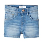name it Jeans Shorts Nmfsalli Medium Blå Denim