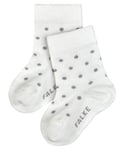 FALKE Unisex Baby Little Dot Socks, Cotton, White (Off-White 2040), 6-12 months (1 Pair)