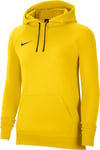 NIKE Women's Team Club 20 Women's Hoodie Sweatshirt, Yellow/Black, XL UK