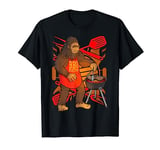 Funny Bigfoot Chef Grill BBQ Master Barbecue Gift T-Shirt
