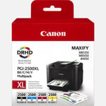 CANON Canon Pgi-2500xl-kassett - Multipack (cyan, Magenta, Gul, Svart) Xl