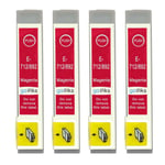 4 Magenta Ink Cartridges for Epson Stylus D5050, DX5000, DX8450, SX100, SX215