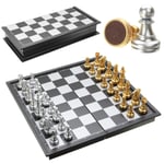 Plast Lattice Folding Magnetic Chess Puzzle Board Game