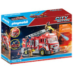 Playmobil Fire Engine with Flashing Lights