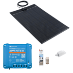 Solcellspaket 150W Sunlux OPTIFLEX + Victron SmartSolar MPPT 75/15