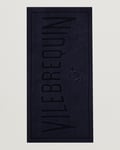 Vilebrequin Sand Organic Cotton Towel Bleu Marine