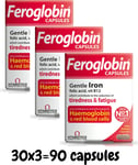 Vitabiotics Feroglobin Capsules 30x3=90 Count free delivery