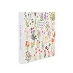 Grupo Erik Botanical Wild Flowers Self-Adhesive Photo Album - 6.3x6.3 inches / 16x16 cm / 11 Double Sided Pages - Hardcover - Friend Gifts - Photo Books For Memories - Cute Gifts