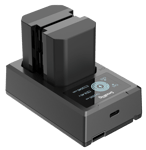 Smallrig 3824 NP-FZ100 Batteri/Lader-kit Dobbel lader for Sony