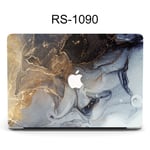 Convient pour étui de protection pour ordinateur portable Apple AirPro housse de protection pour macbook couleur marbre boîtier d'ordinateur-RS-1090- 2019Pro16 (A2141)