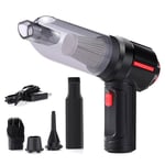 9000Pa 120W 4-In-1 Portable Cordless Car Vacuum Car Dual Use Blow Cleaner5105