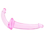 Fetish Fantasy Pink Double Fun 12 Inch Pink Strapless Strap On Dildo
