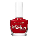 Maybelline New York – Vernis à Ongles Professionnel – Technologie Gel – Super Stay 7 Days – Teinte : Rouge Passion (08)