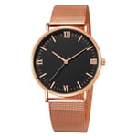 Lyxig Kvartsur Klocka Modeklocka ROSÉGULD1 ROSÉGULD1 Rose gold1
