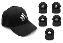 Adidas Ball Cap with Stack Logo Hat Unisex, Blackwhite, Taille Unique