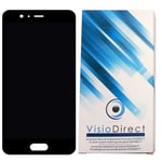 Visiodirect® Ecran Complet Pour Huawei P10 Noir Téléphone Portable Vitre Tactile + Écran Lcd