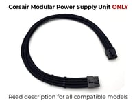8 Pin PCIE Corsair Modular Power Supply Cables Type 4 3 RMX RM RMi HX HXi SF AXi