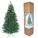 SHATCHI Sapin de Noël Artificiel Vert de 1,2 m, 230 pins avec Support en métal, 120 cm, décoration d'intérieur, 1,2 m