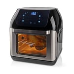 Hot Air Fryer Rotisserie Kitchen Cooker Oven Digital 1500W 12L Timer 9 Function