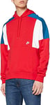 Nike NSW Hoodie BB Veste Pour Hommes, University Red White, S