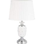 Biznest Aurora Diamante Table Lamp Beautiful Bedside & Desk Table Lamp Height: 60Cm, Width: 31.5Cm