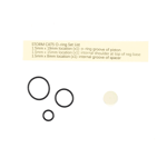Wolverine Storm Category 5 HPA Regulator - O-ring Kit