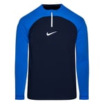 Nike Träningströja Dri-FIT Academy Pro Drill - Obsidian/Royal Blå/Vit, storlek XX-Large