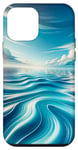 Coque pour iPhone 12 mini Ondulations de l'eau Belle mer Océan