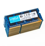 Crucial 10x 8GB 2Rx8 PC3-12800S DDR3-1600Mhz SODIMM Laptop Memory RAM 204Pin @DD