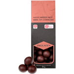 Økoladen Hasselnødder Mørk 72% Chokolade Ø (90 g)