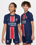 Paris Saint-Germain 2024/25 Stadium Home Older Kids' Nike Dri-FIT Football Replica Shirt