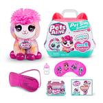 Pets Alive Pet Shop Surprise Series 2 Slumber Party, Cocobi the Llama, Ultra Soft Plushies, 17 cm, Over 8 Surprises, Interactive Toy Pets with Electronic Speak and Repeat (Llama)