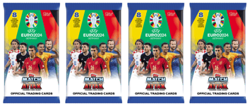 MATCH ATTAX - 4 x 8 Match Attax UEFA EURO 2024 - (MAEUR24-2401)