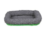 Trixie 62702, Säng, Marsvin, Grön, Grå, Fleece, Nylon, Polyester, 1 St, 300 Mm