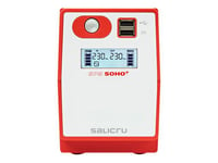 SALICRU SPS SOHO+ SPS 500 SOHO+ IEC - Onduleur - CA 230 V - 300 Watt - 500 VA - USB - connecteurs de sortie : 4