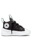 Converse Chuck Taylor All Star Hi Top Infant, Grey/Black, Size 5 Younger