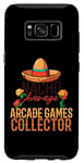 Coque pour Galaxy S8 Nacho Average Arcade Games Collector Cinco De Mayo