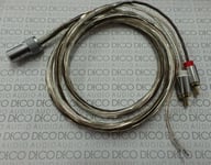 Pro-Ject Connect-IT E 5P 1.23m Straight 5Pin SME>RCA External Tonearm Cable DECO