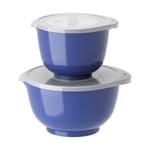 Rosti Margrethe bowl set 2-pack Electric blue
