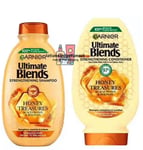 Garnier Ultimate Blends Honey Treasures Shampoo & Conditioner 400ml