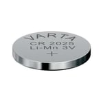 Pile bouton lithium 3V CR2025 - VARTA - 6025101401