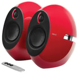 Luna HD 2.0 Multimedia Speaker System with Bluetooth, Red - E25HD-RED