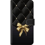 Asus Zenfone 10 Svart Plånboksfodral Elegant Rosett