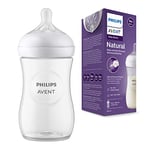 Philips Avent Biberon à Réponse Naturelle de 260 ml, sans BPA, pour les bébés de 1 mois et + (modèle SCY903/01)