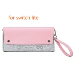 Pour Switch Lite - Étui En Cuir Souple Pour Nintendo Switch Lite, Sacoche De Transport, Accessoires Pour Console, Coque De Rangement Portable