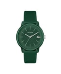 Lacoste Analogue Quartz Watch for men with Green Silicone bracelet - 2011238