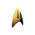 Wuhuayu Star Trek Gifts, Star Trek Badge USB Flash Drive, Star Treck Discovery Official Authorized, 32GB/64GB/128GB Available(Size:32GB,Color:Captain (Gold))