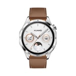 Huawei Watch GT 4 46mm - Brown Leather Strap