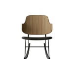 The Penguin Rocking Chair Upholstered Seat, Natural Oak/dakar 0842